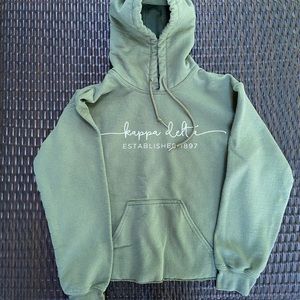 Green Kappa Delta Hoodie